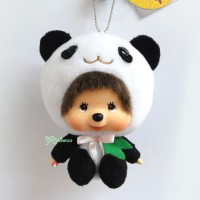 220590 Monchhichi Big Head MCC x Chamekko Keychain Panda Yan Yan 220590 Monchhichi Big Head MCC x Chamekko Keychain Panda Yan Yan