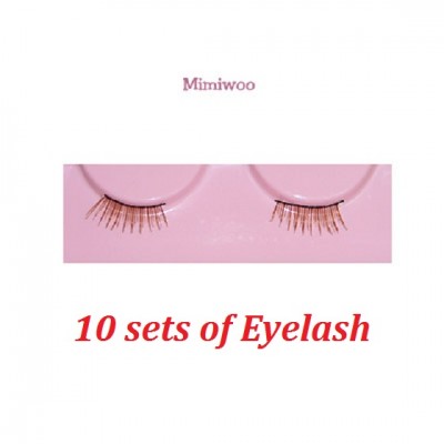 BJD DIY Material Craft 1/6 Figure Doll Eyelash BROWN (Set of 10 pairs) EL02-DBx10 BJD DIY Material Craft 1/6 Figure Doll Eyelash BROWN (Set of 10 pairs) EL02-DBx10