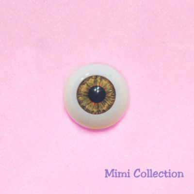GF22R12 BJD Doll Eye Acrylic Plastic eyeball 22mm - Yellow GF22R12 BJD Doll Eye Acrylic Plastic eyeball 22mm - Yellow