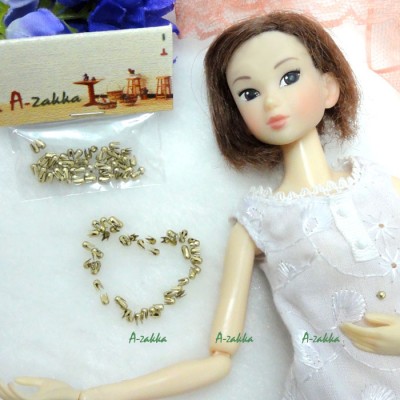 NDA041GLD Doll Dress Making Materials Mini Round Rivet 2.5mm Gold NDA041GLD Doll Dress Making Materials Mini Round Rivet 2.5mm Gold