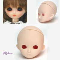 HD-PB-2303W Obitsu 1/6 Doll Body Eye Hole S Angela Head White HD-PB-2303W Obitsu 1/6 Doll Body Eye Hole S Angela Head White