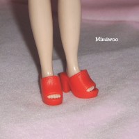 HSB007 1/6 BJD Doll Shoes High Heel Open End Shoe 176 Red HSB007 1/6 BJD Doll Shoes High Heel Open End Shoe 176 Red