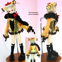 JPD013 Cherry Milk MSD Mini Dress Doll outfit bjd Senkou no Ronde JPD013 Cherry Milk MSD Mini Dress Doll outfit bjd Senkou no Ronde