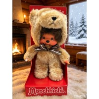 203963 Sekiguchi Monchhichi S Size Teddy Bear ~ RARE ~ 203963 Sekiguchi Monchhichi S Size Teddy Bear ~ RARE ~