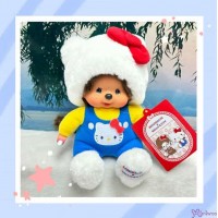 205035 Monchhichi x Hello Kitty S Size Sitting Plush ~ Monchhichi ~ LAST ONE 205035 Monchhichi x Hello Kitty S Size Sitting Plush ~ Monchhichi ~ LAST ONE
