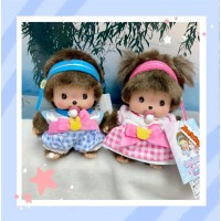 205745+52 Sekiguchi Idol Monchhichi Baby Bebichhichi S Size Plush - Boy & Girl 205745+52 Sekiguchi Idol Monchhichi Baby Bebichhichi S Size Plush - Boy & Girl