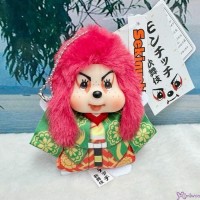 205837 Japan Limited Monchhichi Kabuki Mascot Red Lion ~ NEW 205837 Japan Limited Monchhichi Kabuki Mascot Red Lion ~ NEW