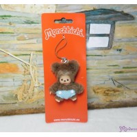 23836 Monchhichi Baby Bebichhichi Friend Plush Mascot Phone Strap - Bear 