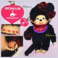 293090 Monchhichi S Size OTONALAB Loving Heart Black ~ RARE ~LAST ONE 293090 Monchhichi S Size OTONALAB Loving Heart Black ~ RARE ~LAST ONE