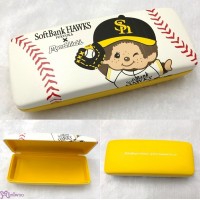 337317 Fukuoka Softbank Hawks x Monchhichi Glasses Case Eyeglasses Protection Box Yellow 337317 Fukuoka Softbank Hawks x Monchhichi Glasses Case Eyeglasses Protection Box Yellow