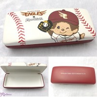 337324 Rakuten Eagles x Monchhichi Glasses Case Eyeglasses Protection Box Red 337324 Rakuten Eagles x Monchhichi Glasses Case Eyeglasses Protection Box Red