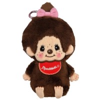 56089 Monchhichi Coin Bag Plush Mascot Girl ~ NEW ARRIVAL 56089 Monchhichi Coin Bag Plush Mascot Girl ~ NEW ARRIVAL