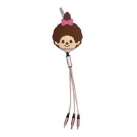 56454 Monchhichi Smart Phone USB Charge Cable - Girl 56454 Monchhichi Smart Phone USB Charge Cable - Girl