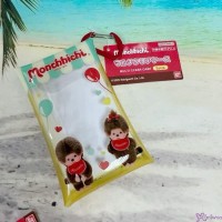 574681 Monchhichi 6.5 x 11.5cm Transparent Plastic Folded Case with Camping Hook - Brown with Balloon 574681 Monchhichi 6.5 x 11.5cm Transparent Plastic Folded Case with Camping Hook - Brown with Balloon