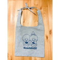 743291 Graffiti Monchhichi 33 x 33cm Marche Tote Eco Bag - Blue 743291 Graffiti Monchhichi 33 x 33cm Marche Tote Eco Bag - Blue