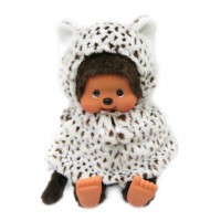 759620 Monchhichi XL Size 55cm Plush Cat Poncho Boy ~ RARE ~ 759620 Monchhichi XL Size 55cm Plush Cat Poncho Boy ~ RARE ~