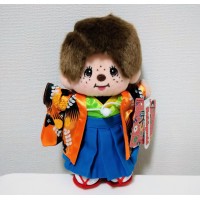 821000 Monchhichi S Size Soft Plush Kimono Boy ~~ RARE ~~