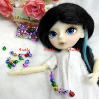 NDA084MIX Bjd DIY Crafts 6mm Mini Bell Mix Color 50pcs NDA084MIX Bjd DIY Crafts 6mm Mini Bell Mix Color 50pcs