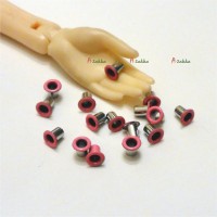 NDA106PNK Doll Dress Making Crafts Metal Mini Eyelet 1.5mm Pink NDA106PNK Doll Dress Making Crafts Metal Mini Eyelet 1.5mm Pink