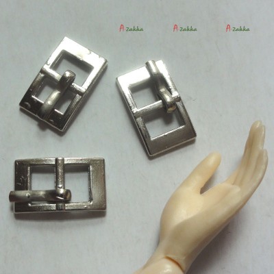NDA114SLR 12mm x 7mm Metal Rectangle Belt Buckle Silver (3pcs) NDA114SLR 12mm x 7mm Metal Rectangle Belt Buckle Silver (3pcs)