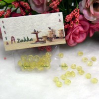 NDB032YEW DIY Craft Tiny Button Round 5mm Transparent Yellow NDB032YEW DIY Craft Tiny Button Round 5mm Transparent Yellow