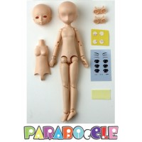 PB-ST-S PARABOcCLE 15cm Full Set Doll with Head and Eye (S Size Head) PB-ST-S PARABOcCLE 15cm Full Set Doll with Head and Eye (S Size Head)