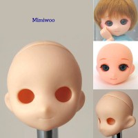 HD-PB-2302N Obitsu 1/6 Doll Muffin Head w Eye Holes - Natural HD-PB-2302N Obitsu 1/6 Doll Muffin Head w Eye Holes - Natural