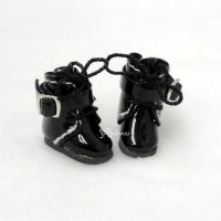 SBB006BLK Mimiwoo 2.2cm Doll Shoes Buckle Boots BLACK fit Middle Blythe Obitsu 11cm body SBB006BLK Mimiwoo 2.2cm Doll Shoes Buckle Boots BLACK fit Middle Blythe Obitsu 11cm body
