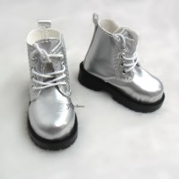 SHM049SLR MSD Bjd Obitsu 60cm Doll Boots High Hill Shoes Silver