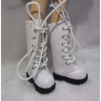 SHP007WHE Mimiwoo 1/6 Bjd Neo Blythe Doll Shoes Long Boots White 