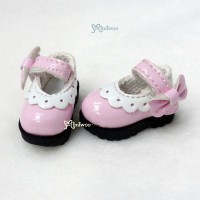 SHP112PNK Mimiwoo 3.3cm Mary Jane Strap Shoes Pink SHP112PNK Mimiwoo 3.3cm Mary Jane Strap Shoes Pink