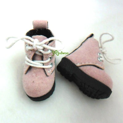 SHP187PNK 1/6 Bjd Neo Blythe Momoko Doll Shoes Velvet Boots Pink SHP187PNK 1/6 Bjd Neo Blythe Momoko Doll Shoes Velvet Boots Pink