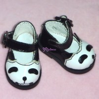 SHU019PAA Yo-SD Bjd Doll Shoes Maryjane Panda Head SHU019PAA Yo-SD Bjd Doll Shoes Maryjane Panda Head