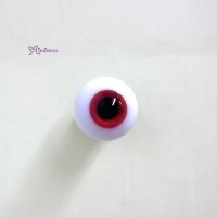 TE10HA09 1/6 bjd Doll Glass Eye 10mm Red ~ LAST ~ TE10HA09 1/6 bjd Doll Glass Eye 10mm Red ~ LAST ~