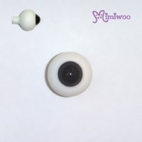 TE16HC13 SD MSD DOD 16mm Glass Eye Ball Black ~ LAST ~ TE16HC13 SD MSD DOD 16mm Glass Eye Ball Black ~ LAST ~