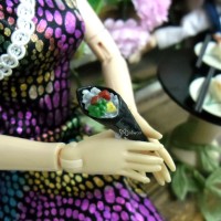 TPS018EGG 1/6 Bjd Japanese Food Mini Temaki Egg & Tuna Hand Roll TPS018EGG 1/6 Bjd Japanese Food Mini Temaki Egg & Tuna Hand Roll