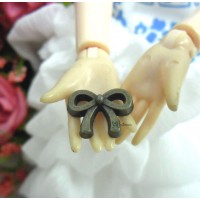 1/6 Bjd Mini Butterfly Bow Antique Brass (5pcs) TPS049CPR 1/6 Bjd Mini Butterfly Bow Antique Brass (5pcs) TPS049CPR