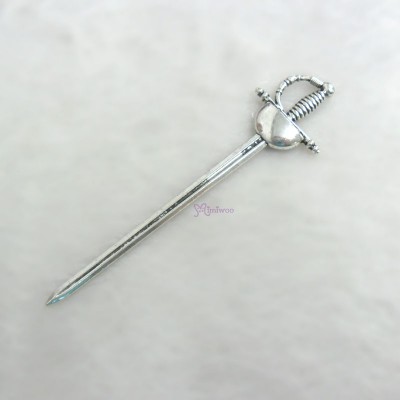 1/6 Bjd Doll Miniature Weapon Mini Alloy Sword Samurai TPS091SLR 1/6 Bjd Doll Miniature Weapon Mini Alloy Sword Samurai TPS091SLR