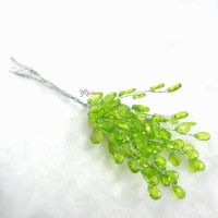 YC0054GRN Doll Decoration Diamond-Look Plastic Tree Green YC0054GRN Doll Decoration Diamond-Look Plastic Tree Green